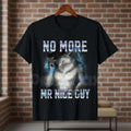 Funny Alpha Wolf Meme T-Shirt - Ironic Alpha Male Humor Tee, Self-Aware Sarcastic Apparel, Funny Wolf Graphic Gift